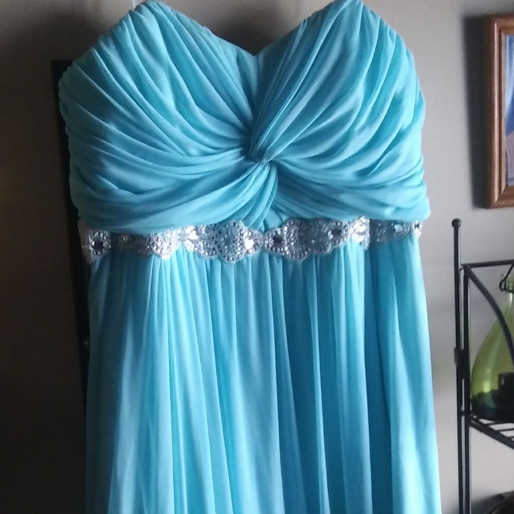 City Triangle Floor Length Formal